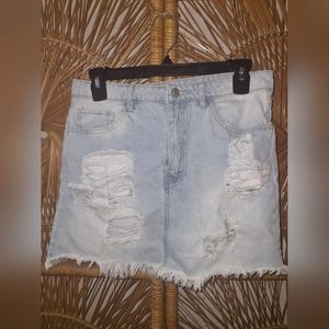 Forever 21 jean skirt